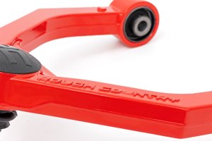 Nissan Titan XD Upper Control Arms - Rough Country - Forged, OE Upgrade - Red - '16-'24